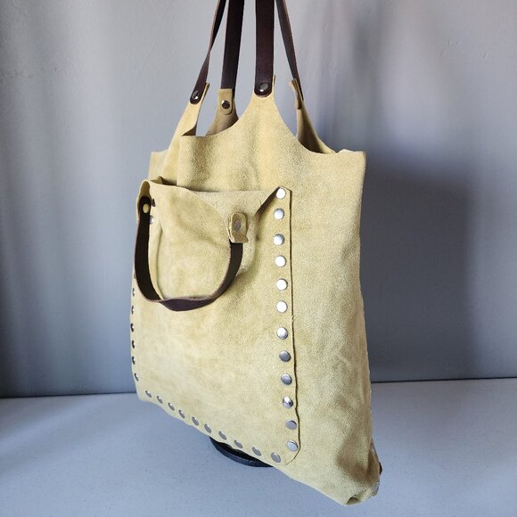 Sundance Suede Tote "EUC" - Picture 12 of 16